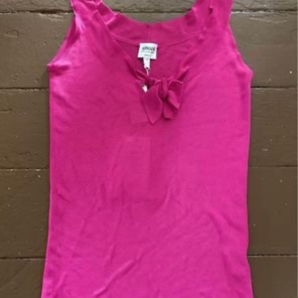 Armani pink tank top - Picture 1 of 4